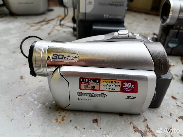 Видеокамеры Panasonic, Sony mini DV