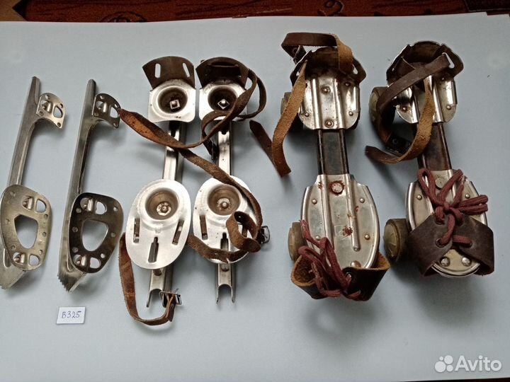 Ролики, коньки СССР. Цена за все 3 пары