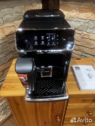 Кофемашина Philips EP2231/40 1450Вт черный/серебри