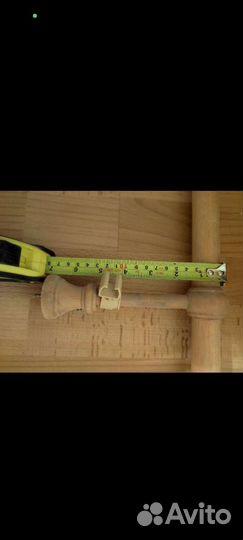 Двухрядный деревянный карниз для штор 230 см