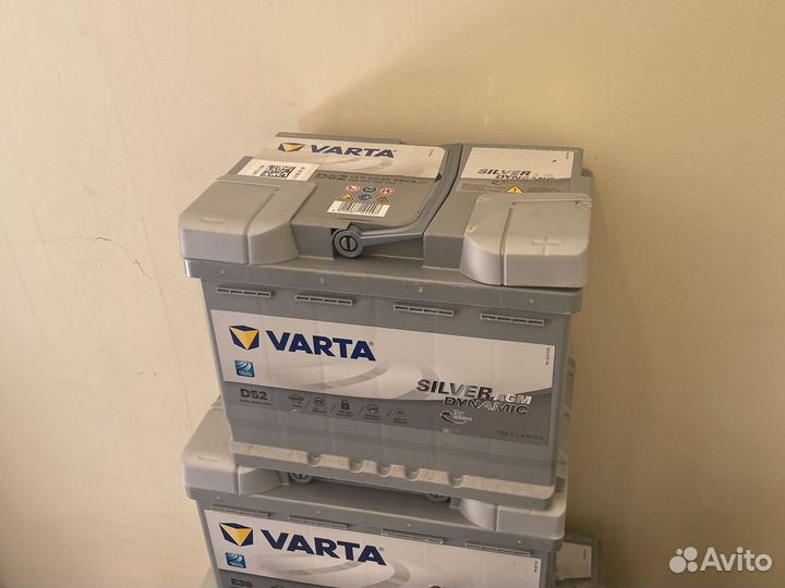 Varta 60ач D52