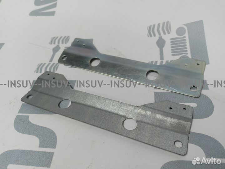 Пластины для установки решетки урбан на ниву 21213