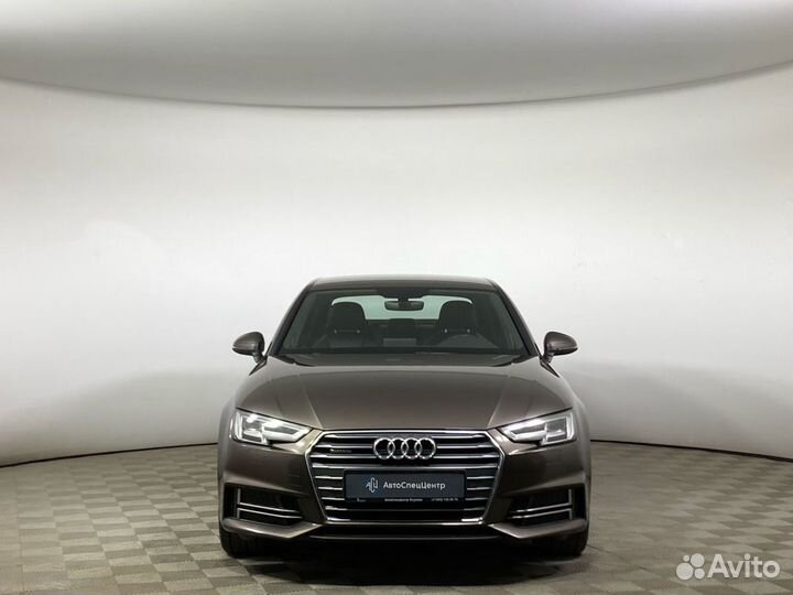 Audi A4 2.0 AMT, 2017, 100 000 км