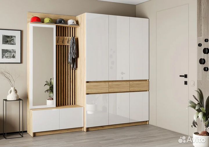 Шкаф распашной готовый 1.5м