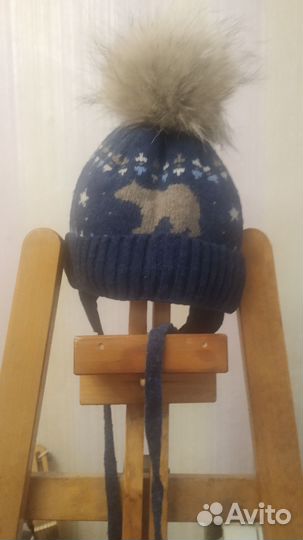 Зимняя шапка 52-54 mothercare