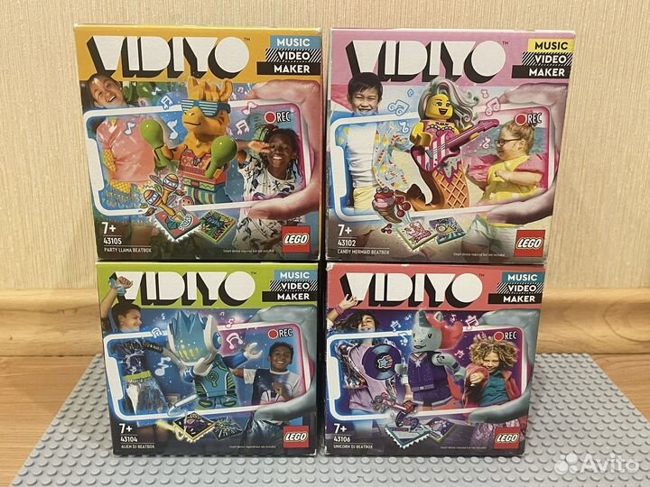 Новый Lego Vidiyo Лама, Единорог, Русалка