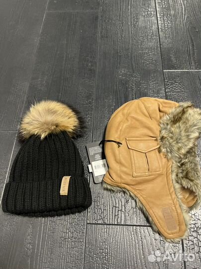 Детские шапки разные Elodie авиатор,с помпоном