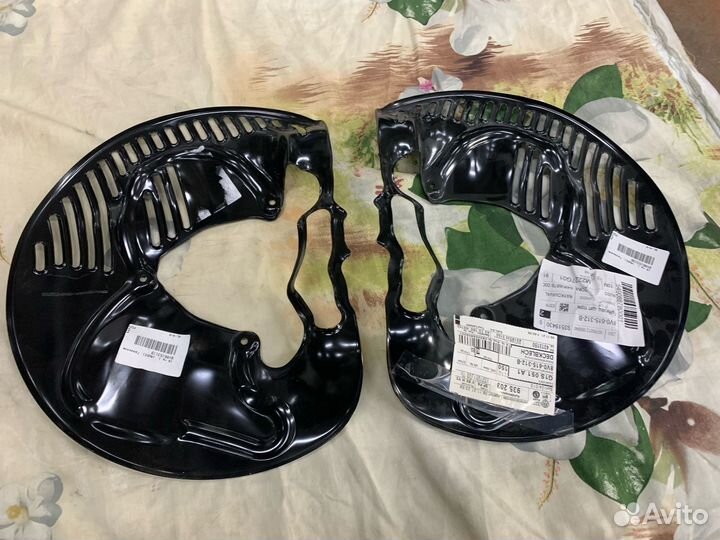 Передние грязевые щитки RS3