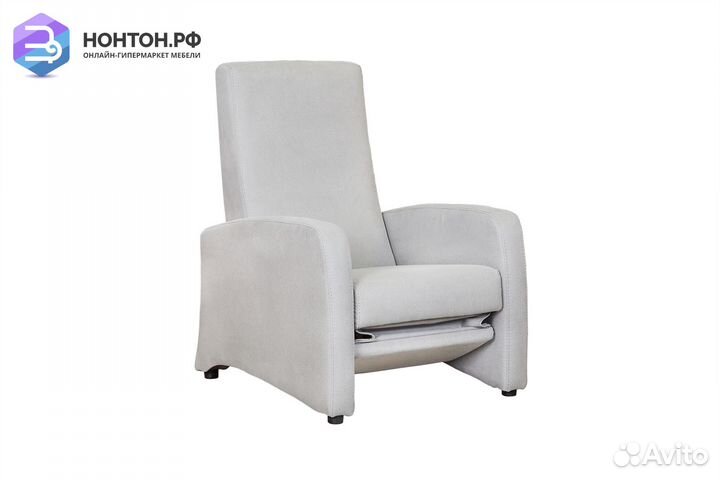Кресло Релакс светло-серое