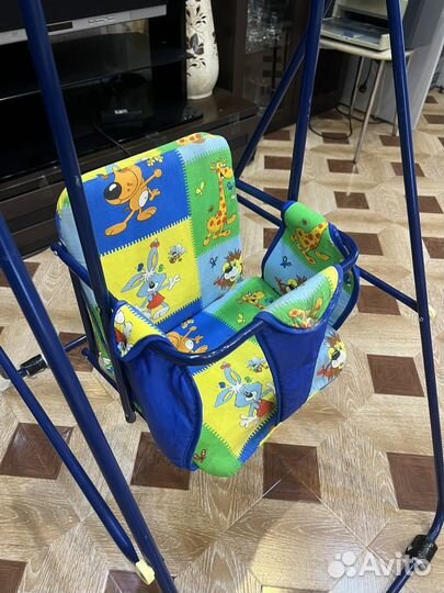 Детские качели домашние