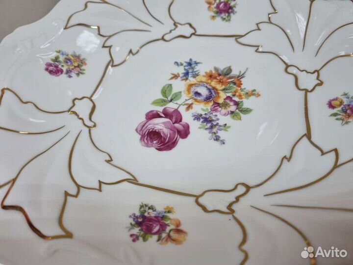 Коллекционное Сервировочное Блюдо - Тарелка «Цве