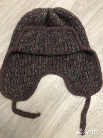 Шапка-ушанка ручная работа