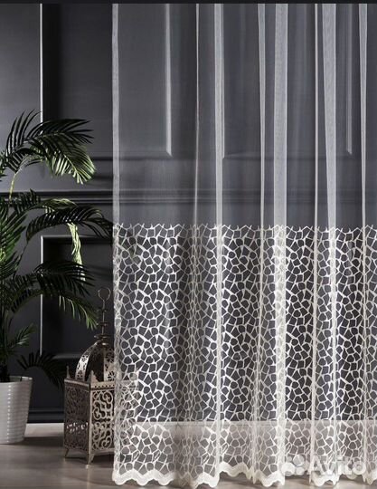 Тюль б/у 300*270