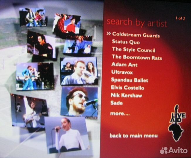 Queen 4 DVD диска видео клипы live AID