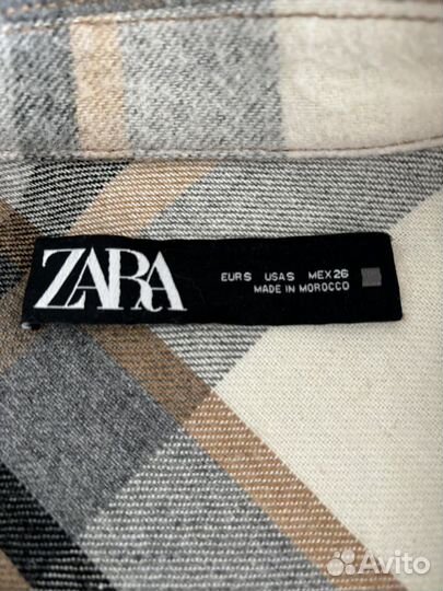 Куртка рубашка zara