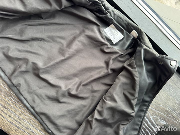 Кожаная куртка косуха zara детская