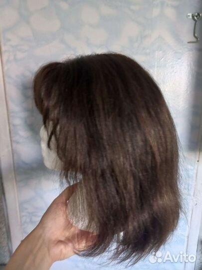 Система замещения волос с силиконовой вставкой