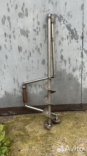 Бур титановый для зимней рыбалки 100 мм