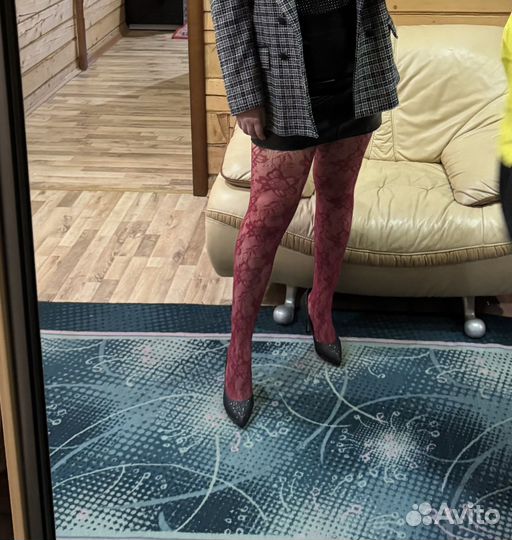 Туфли чёрные вечерние 39 блестящие