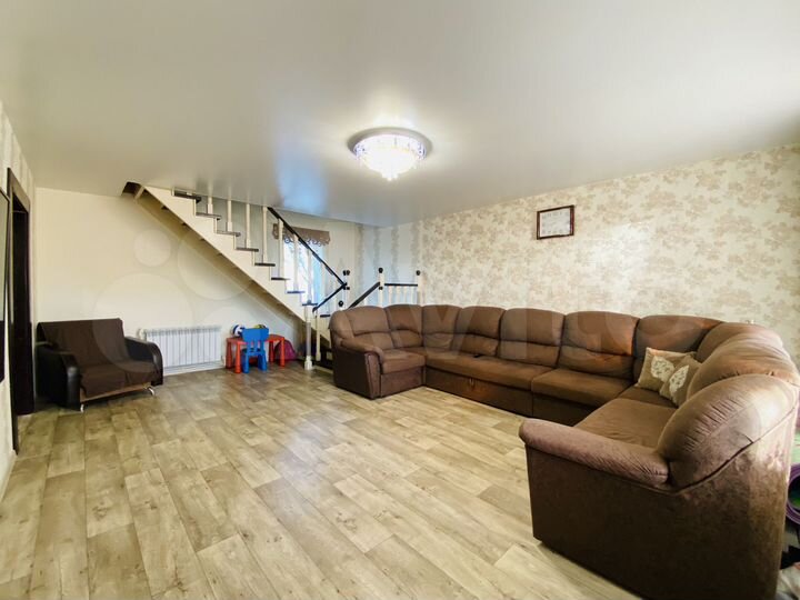 Дом 124 м² на участке 9 сот.