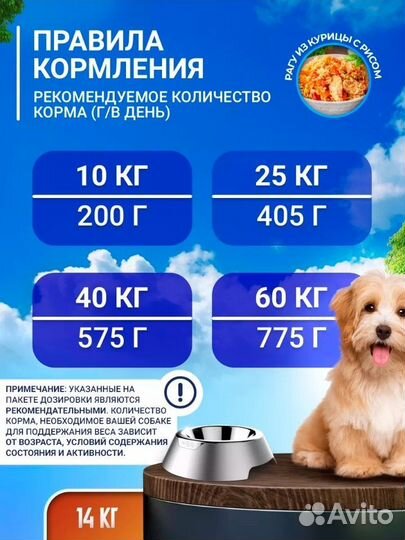 Сухой корм для собак 15 кг