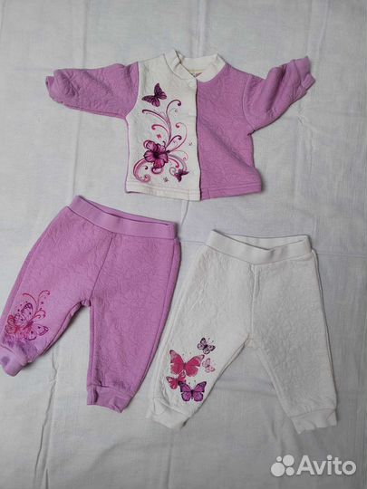 Вещи пакетом на девочку размер 62-68