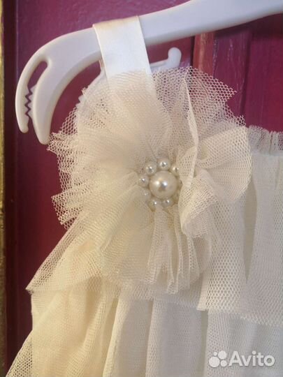 Красивое праздничное платье на девочку примерно 11