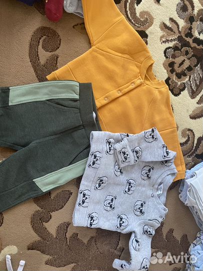 Детские вещи пакетом на мальчика 74-80