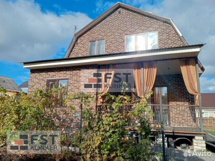 Гибкий кирпич на сетке 