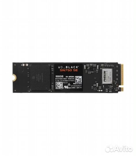 500 гб SSD M.2 накопитель WD Black SN750 SE (WDS50
