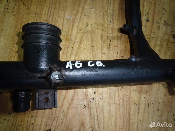 Трубка системы охлаждения Audi A6 C6,4F 2004-20