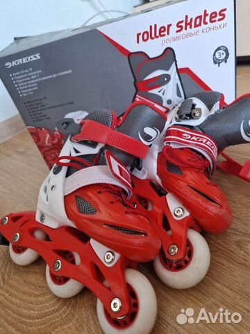 Роликовые коньки детские раздвижные