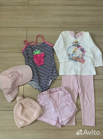 Пакет одежды на девочку от 1-2 лет
