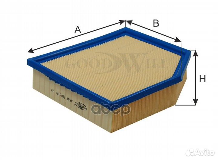 Фильтр воздушный toyota, lexus toyota, lexus AG