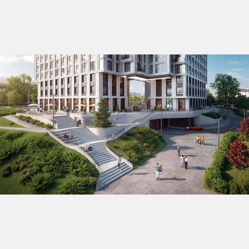 Апартаменты-студия, 24,7 м², 2/20 эт.