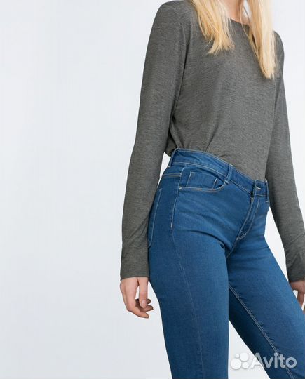 Новые джинсы Zara skinny, размер 38-40 российский