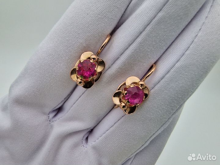 Пара серёг 585 пробы. Рассрочка