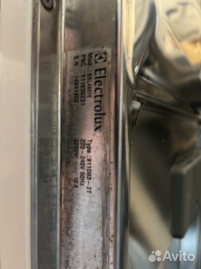 Посудомоечная машина Electrolux на запчасти