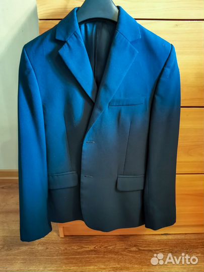 Пиджак школьный для мальчика 140