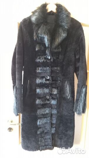Шуба из мутона 46
