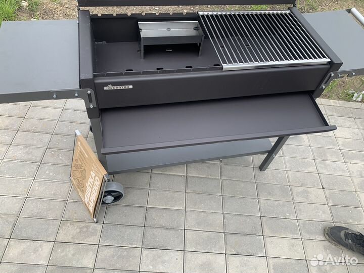 Мангал на колесах