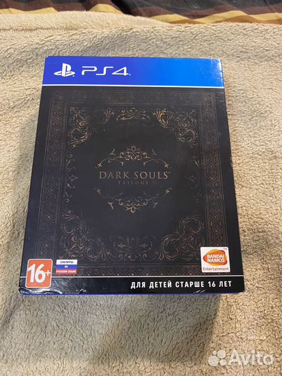 Dark souls trilogy ps4 диск