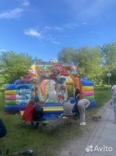 Аренда надувных батутов