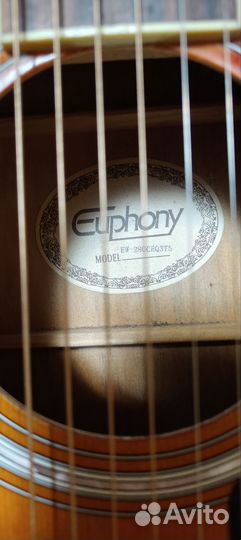 Электро Акустическая гитара Euphony EW-280CEQ3TS