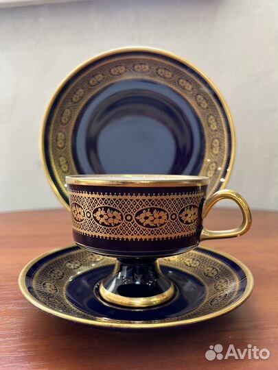 Кофейное трио. Echt Kobalt. Lichte. Германия