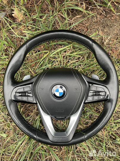 Руль на bmw G30 рестайлинг с обогревом