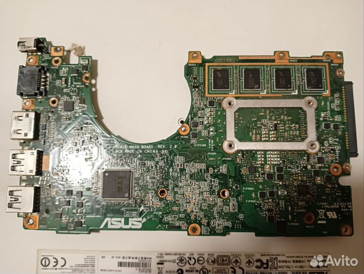 Материнская плата x202e main board rev 2.0