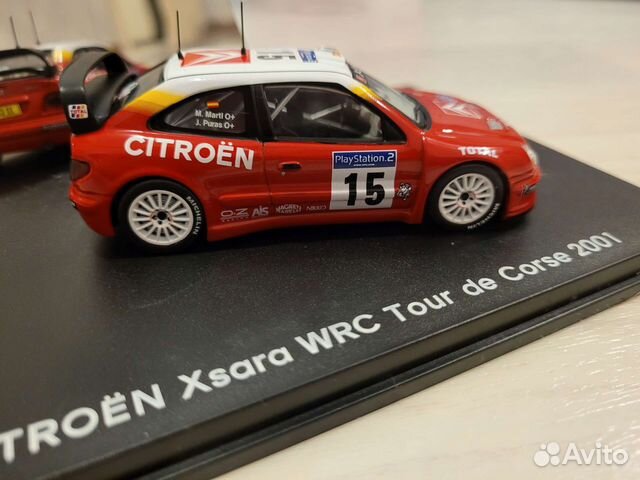 Модель Citroen Xsara WRC 2001 года