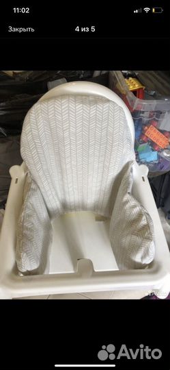 Детский стульчик для кормления IKEA