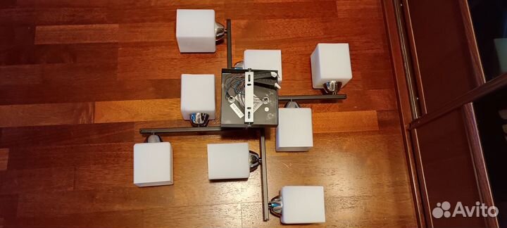 Люстра потолочная подвесная бу